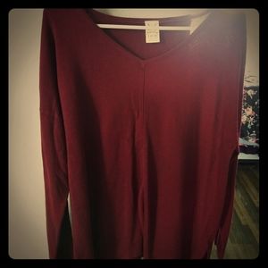 Maroon long sleeve